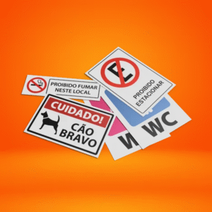 Placas de Sinalização Personalizadas